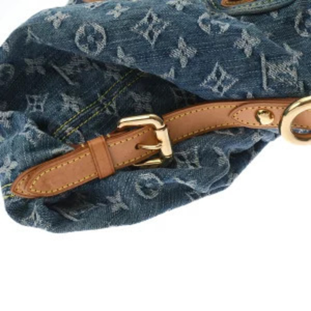 Louis Vuitton Monogram Cabby Blue Denim Neo Handbag - Picture 8 of 9